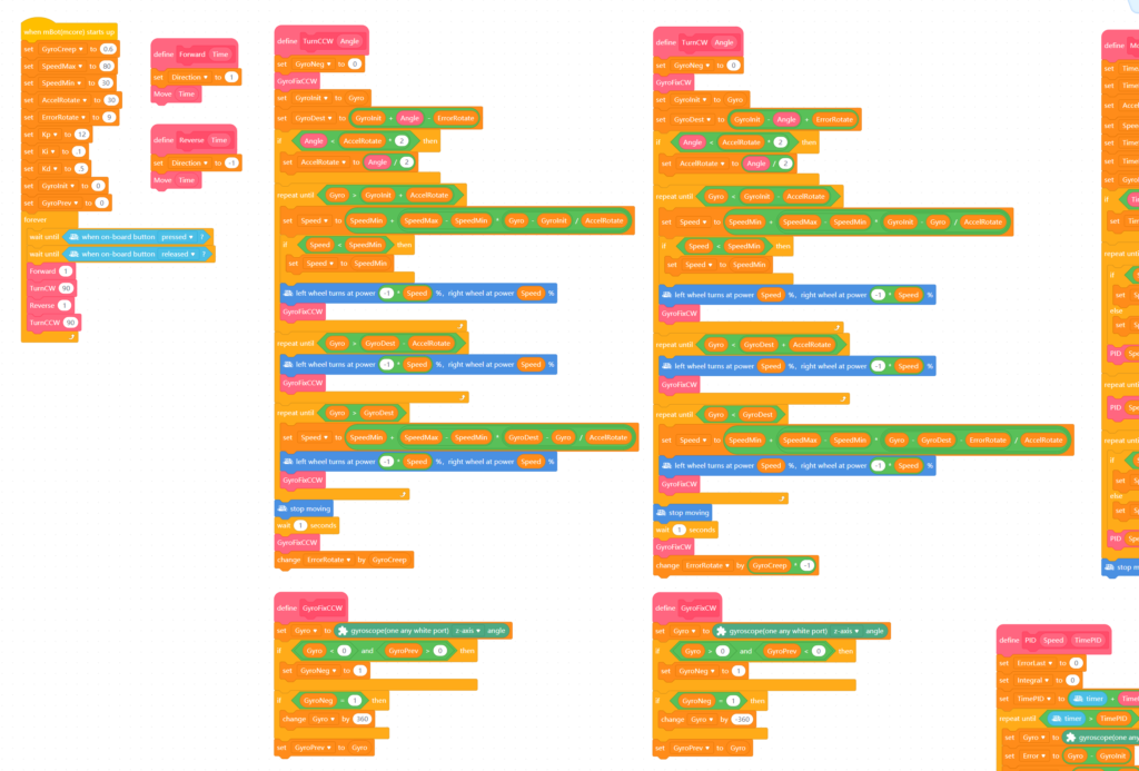 MakeBlock Scratch Arduino Code